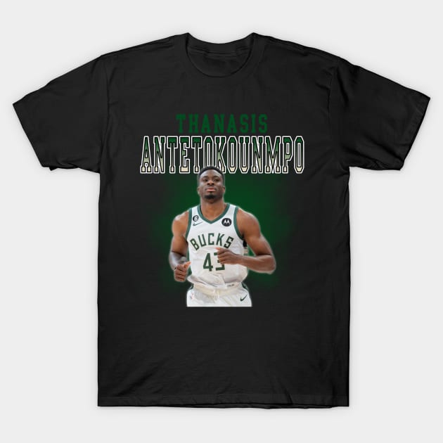 Thanasis Antetokounmpo T-Shirt by Bojes Art